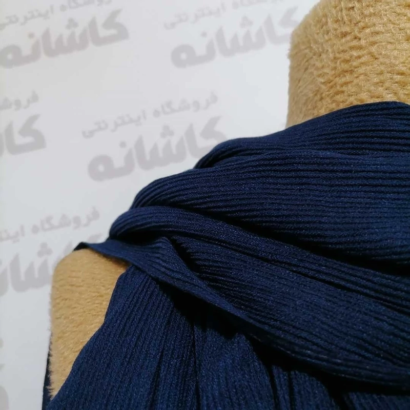 شال برشکا دور دوخت و منگوله دار