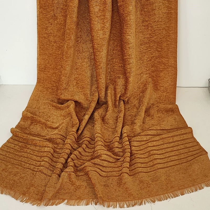 شال مخمل کوب لمه دار