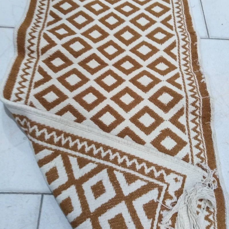 زیلو طرح دست بافت تکی