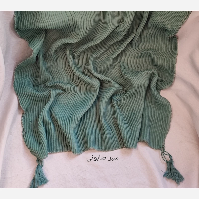 شال پلیسه برشکا مدل تاج محل