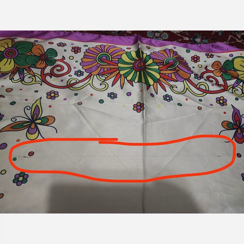 مینی اسکارف طرح دار